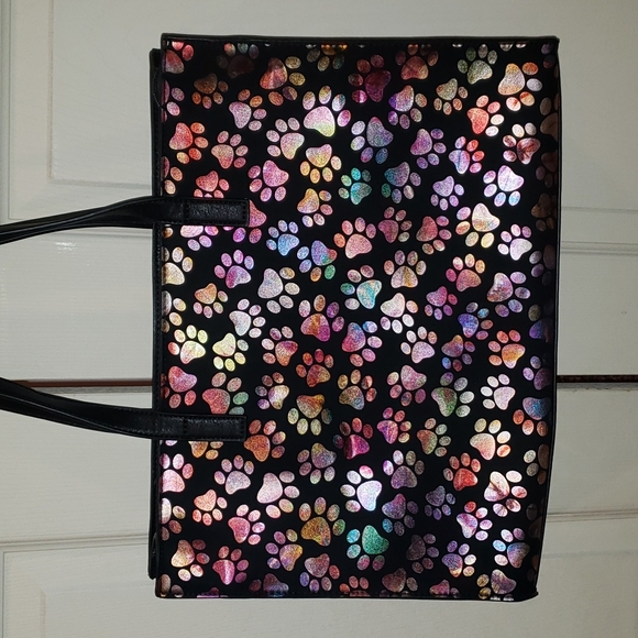 Large tote with PAW prints - Picture 1 of 4